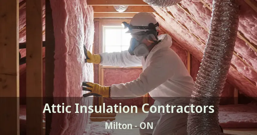Attic Insulation Contractors Milton - ON